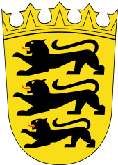 Wappen des Landes Baden-Württemberg 
